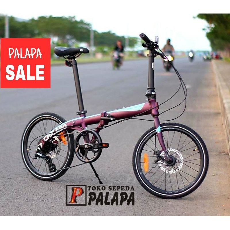 SEPEDA LIPAT 20 DAHON CHICAGO ION ELEMENT FOLDING BIKE SELI