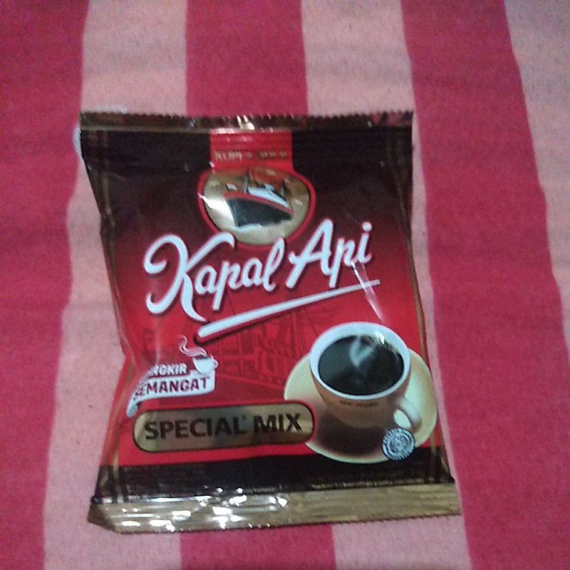 

kopi kapal api special mix plus gula 24gr sachet satuan