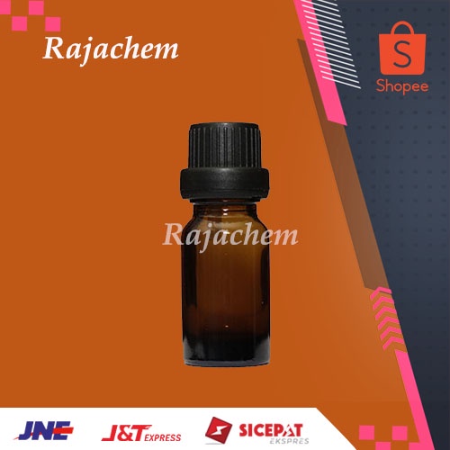 Botol Kaca Amber Coklat 10 ml Tutup Filler Hitam Essential Oil