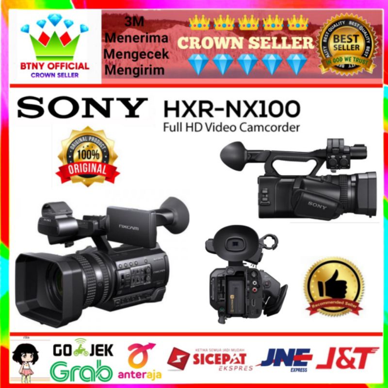 Jual SONY HXR-NX100 FULL HD Video Camcorder Camera Handycam Sony NX 100 ...