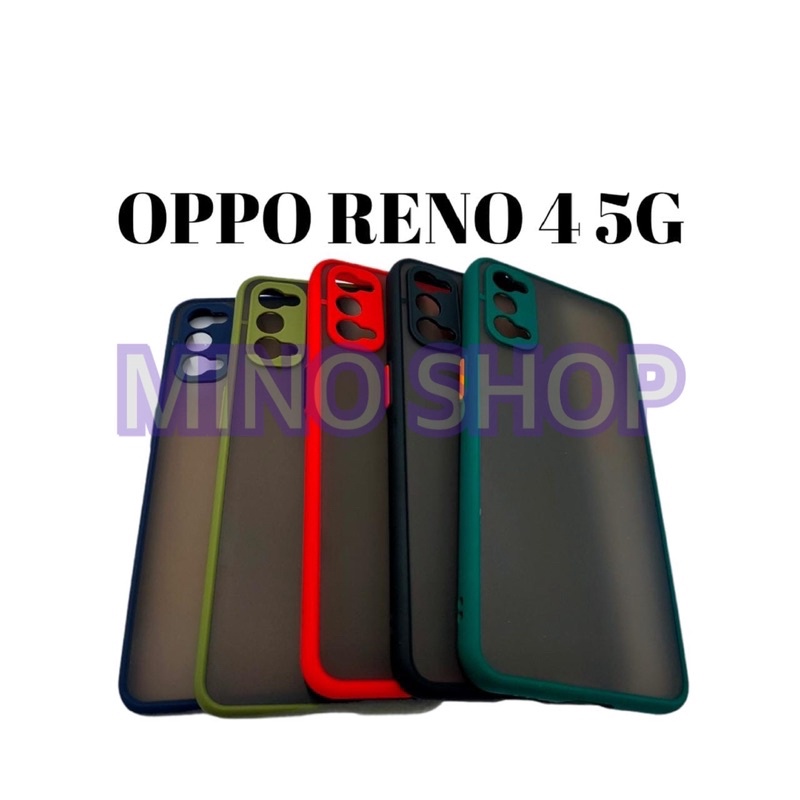 SOFTCASE OPPO RENO 4 5G - HARDCASE DOVE MYCHOICE PLUS PELINDUNG KAMERA - AERO CASE