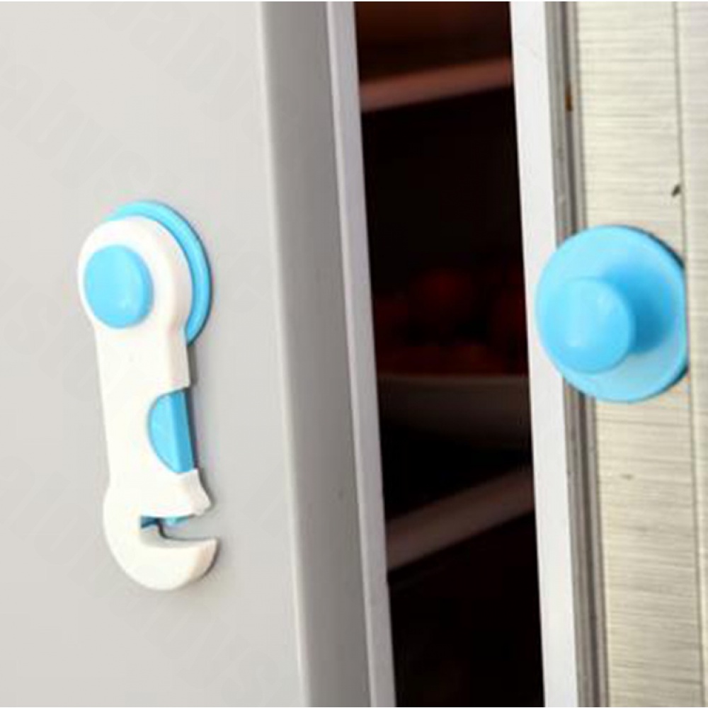 Halobaby Baby Safety Lock Drawer/Pengunci Lemari/Kunci Kulkas Pengaman Anak/Tali Penahan Pengunci