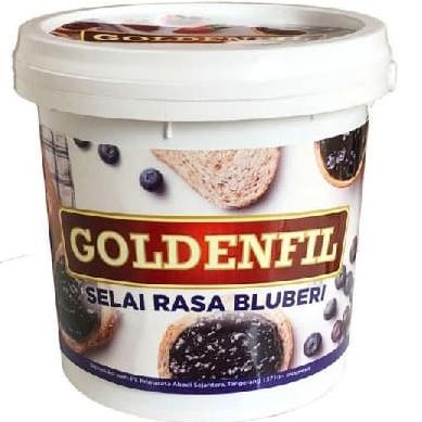 

Diskon Goldenfil Blueberry Jam 1kg( 50% Buah asli) selai blueberry Diskon