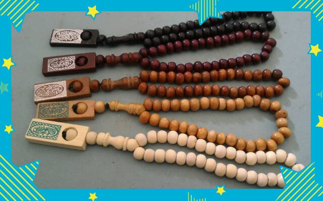 Souvenir Umroh Haji Tasbih Kayu 33 (Minimal Order 20 Pcs)