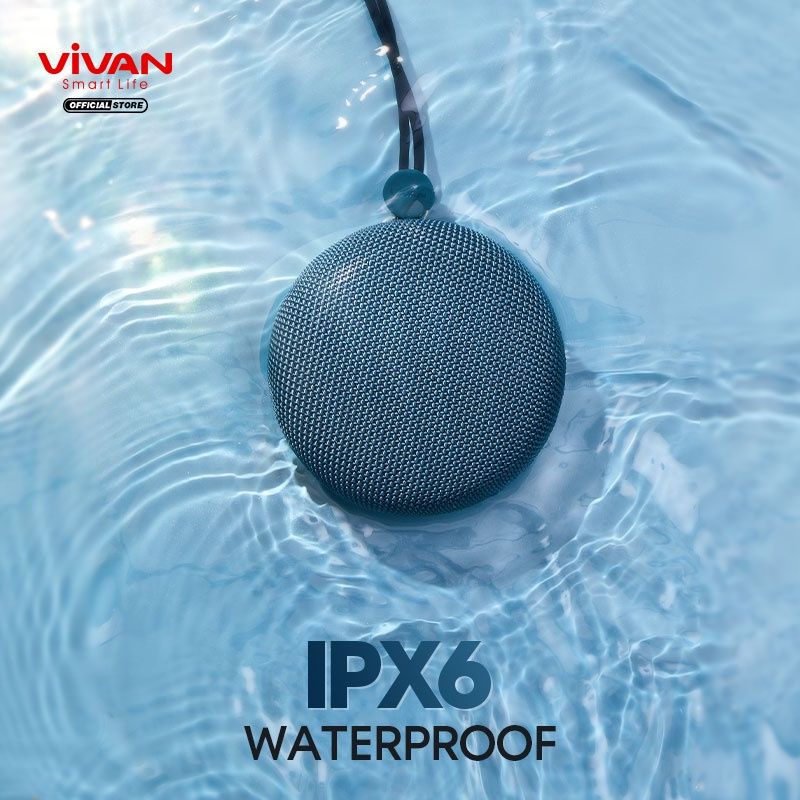 Vivan VS2 Bluetooth Speaker Waterproof IPX6