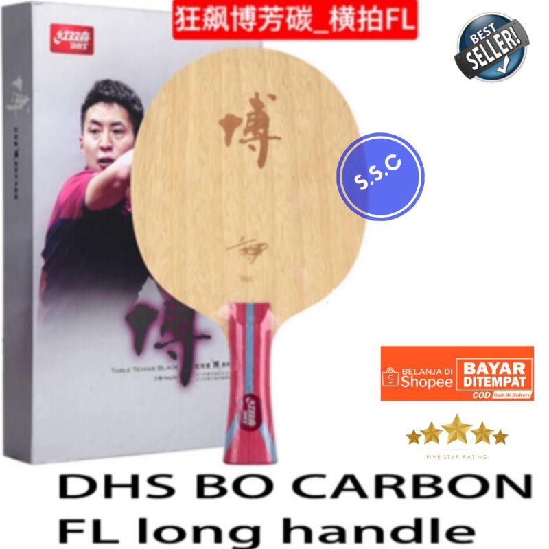 Original DHS Fang Bo B2X Arylate Carbon World Championship Professional Blade Kayu Bet Tenis Meja