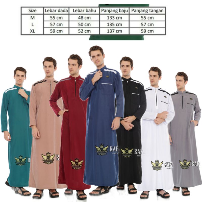 Baju muslim pria gamis Arab gamis Pakistan gamis jubah