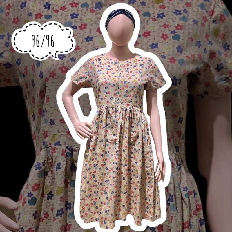 Dress Korean Vintage Premium Edisi 2 | Dress Bohemian | Dress Sabrina-26
