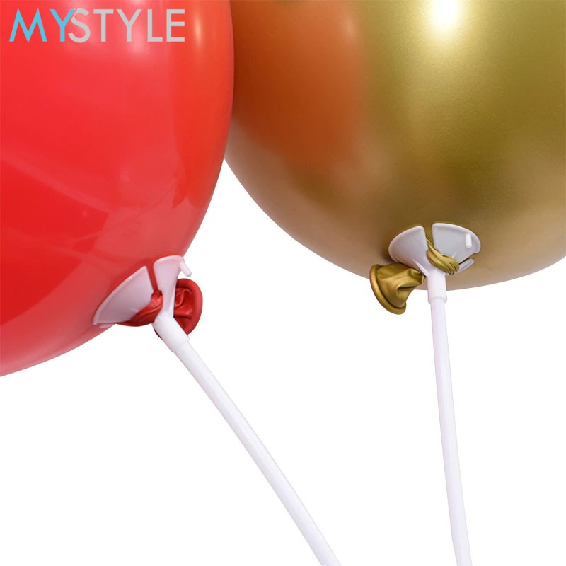 STICK BALON KECIL (1 PACK) STIK BALON PEGANGAN BALON STICK AND CUP BALON MURAH