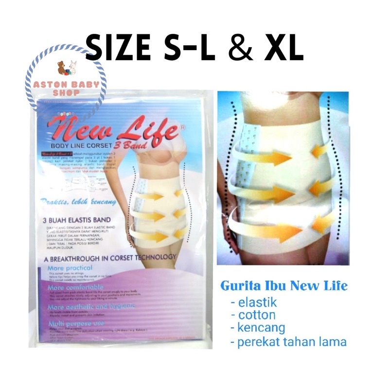 Korset Gurita New Life Korset gurita L XL XXL Rekat Pasca Melahirkan New Life Gurita Rekat