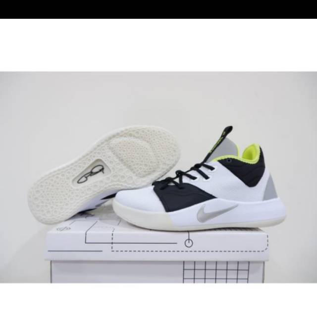 Sepatu Basket PG 3 Low White Mint