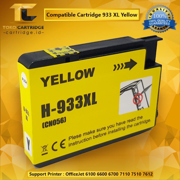 Cartridge Tinta Compatible HP 932 XL Black CN053AN Plus Chip