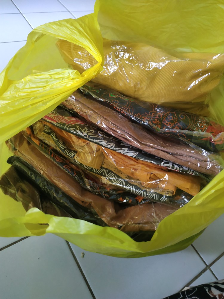 Batik Tunik Shibori Jumputan Terbaru Size S-3l / Hrb026 Yelbor