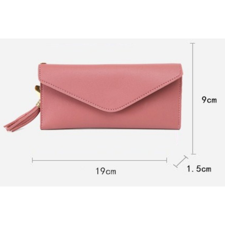 Dompet Panjang Wanita WD104 Dompet Panjang Lipat Import Dompet Korea Style