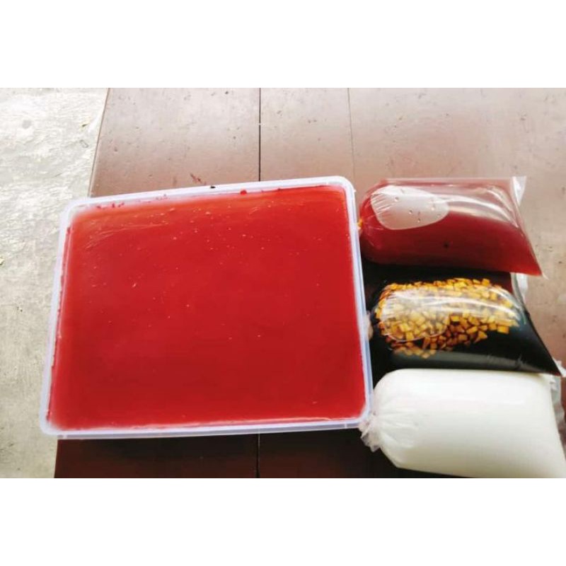 

Es Selendang Mayang Loyang besar ukuran 35x25cm