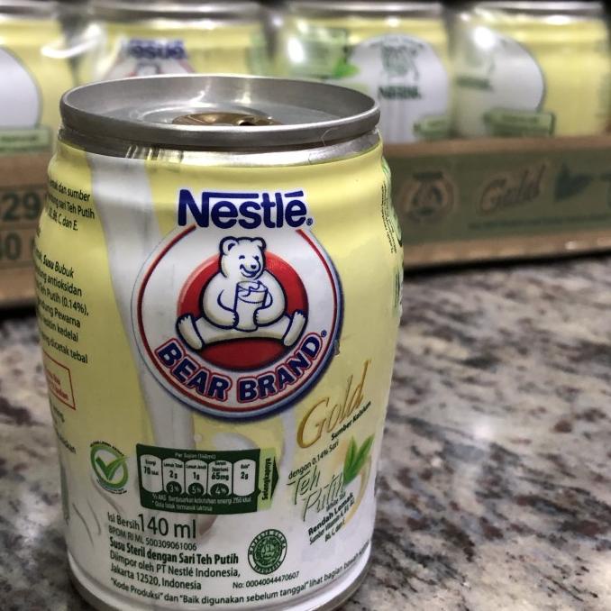 

[COD] Nestle Bear Brand Gold White Tea (24 pcs, 140 ml) [COD]