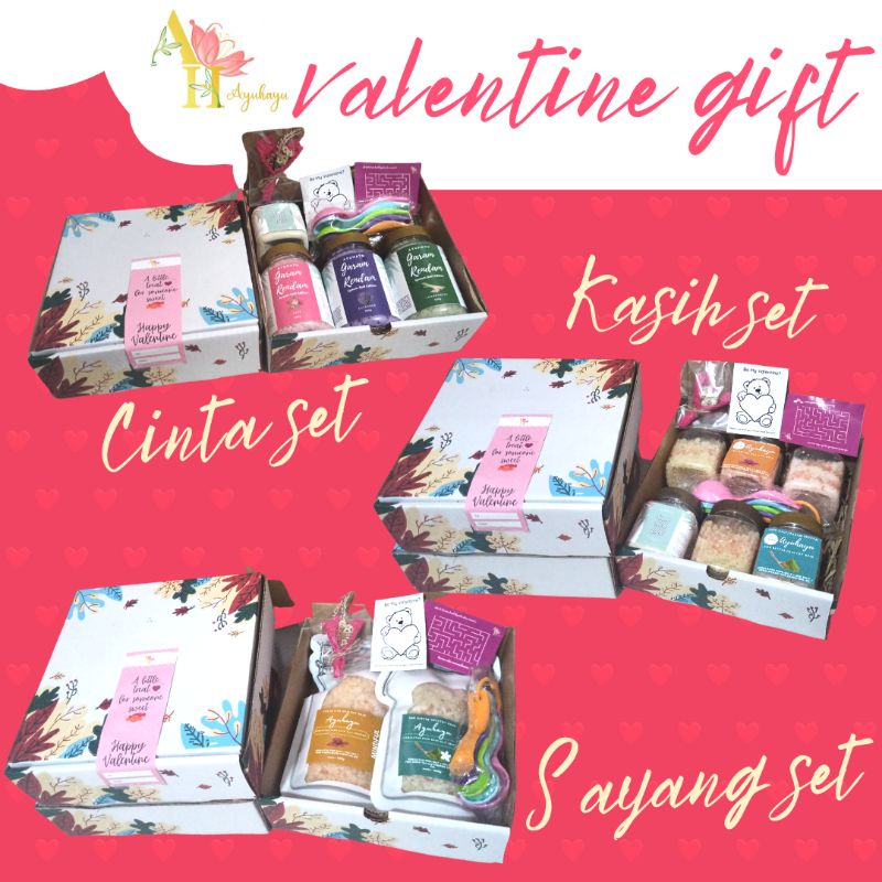 KADO VALENTINE HADIAH KASIH SAYANG GIFT ULANG TAHUN PERNIKAHAN JADIAN SAHABAT SOUVENIR HAMPERS