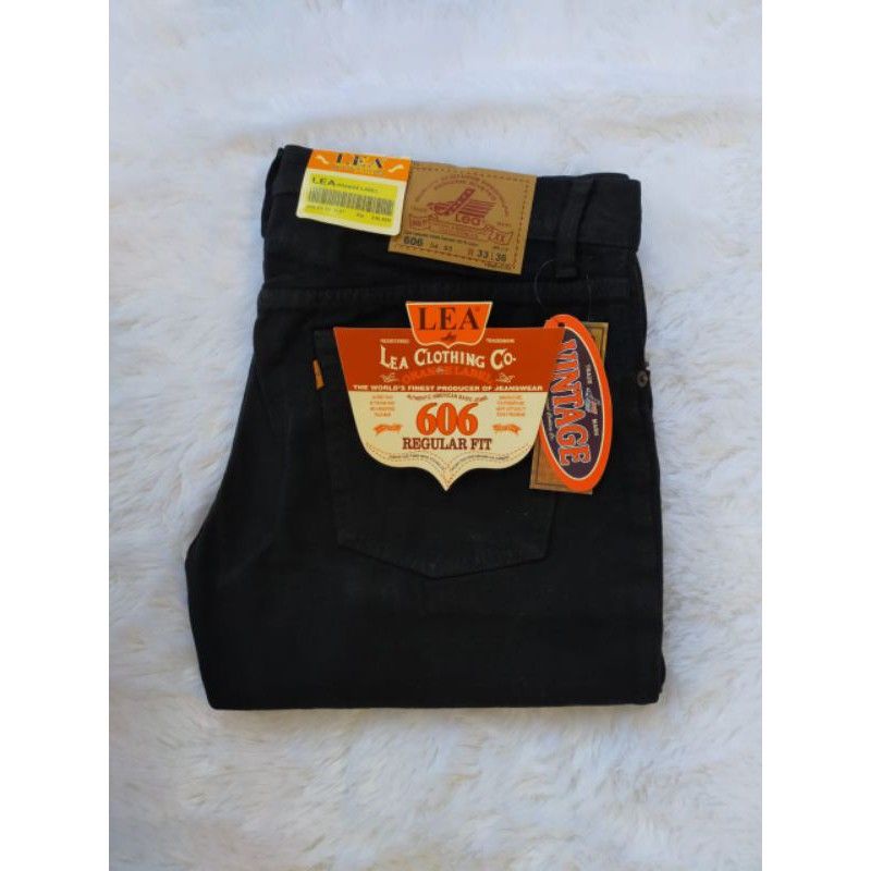 Celana jeans Lea 606 Standar Reguler/Celana Jeans Pria Standar Reguler