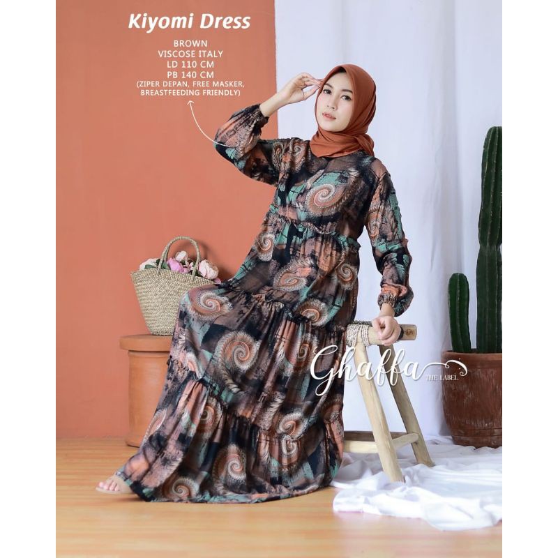 GAMIS / DRESS / KIYOMI DRESS ORIGINAL BY GHAFFA THE LABEL