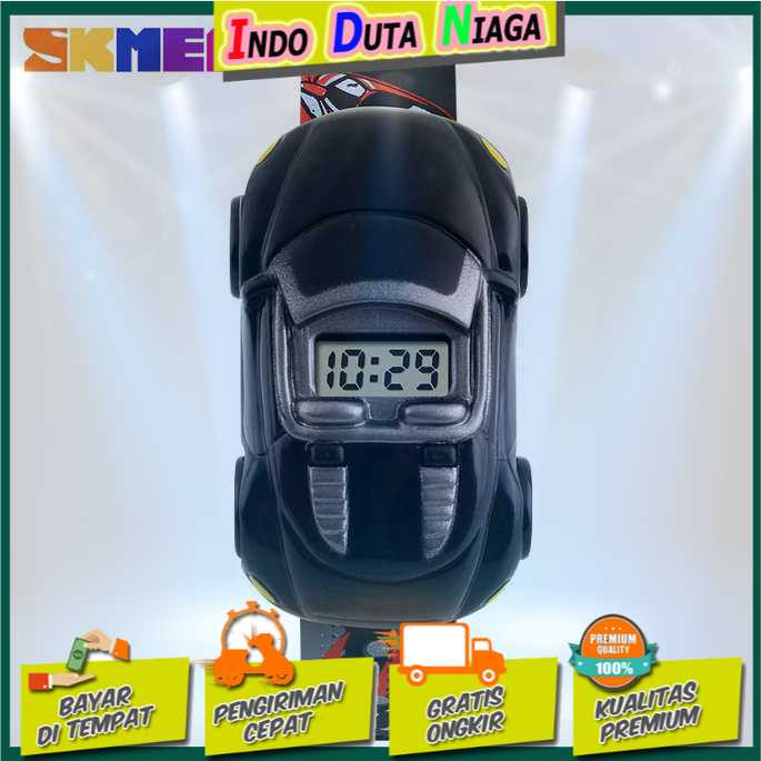 IDN - SKMEI Jam Tangan LED Anak - Anak Bentuk Mobil - DG1241