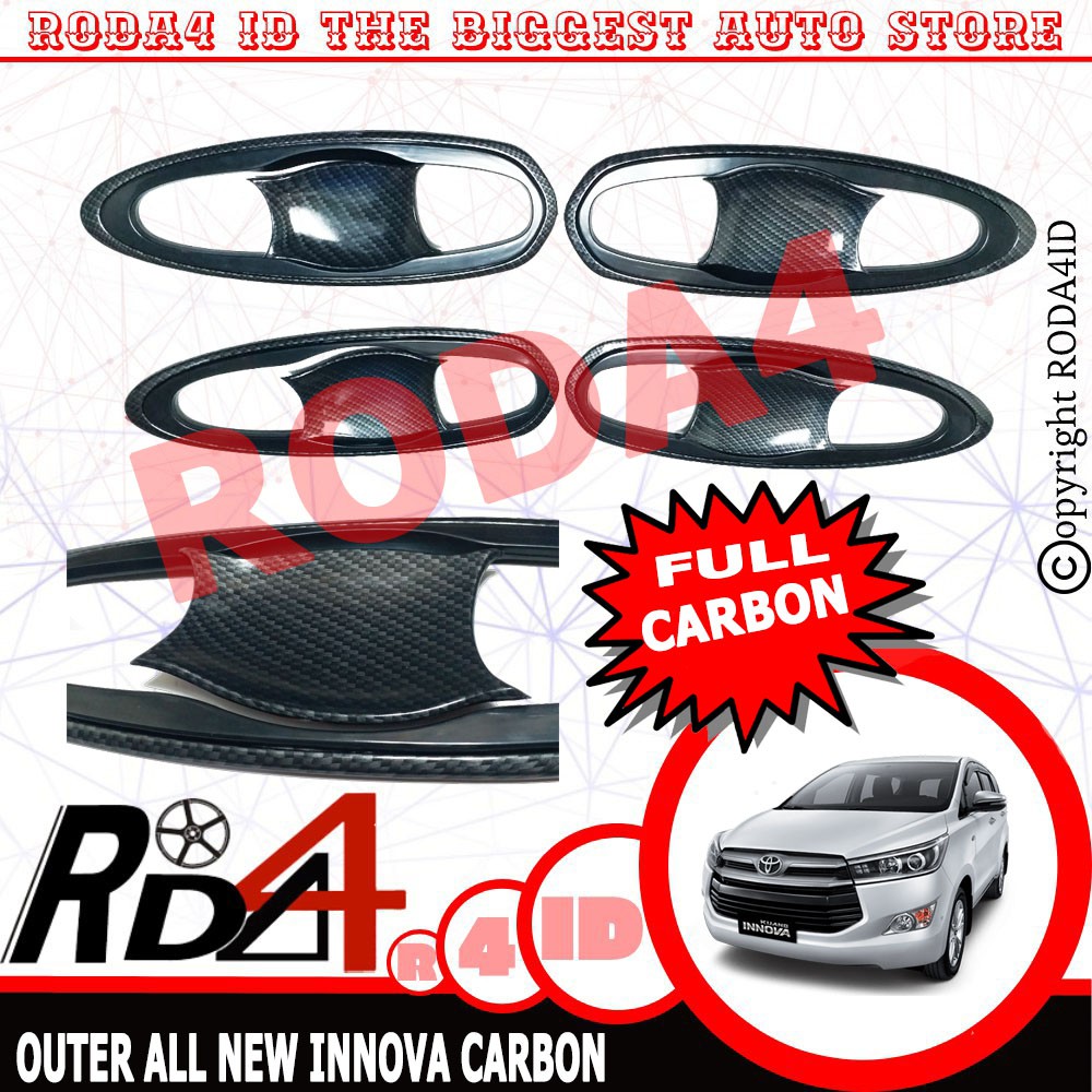 Outer Handle / Mangkok Handle All New INNOVA REBORND Full Carbon