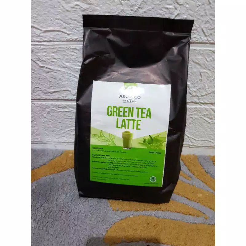 

Bubuk/Serbuk Minuman Arum Co. Drink Powder Rasa Green Tea Latte 500Gram