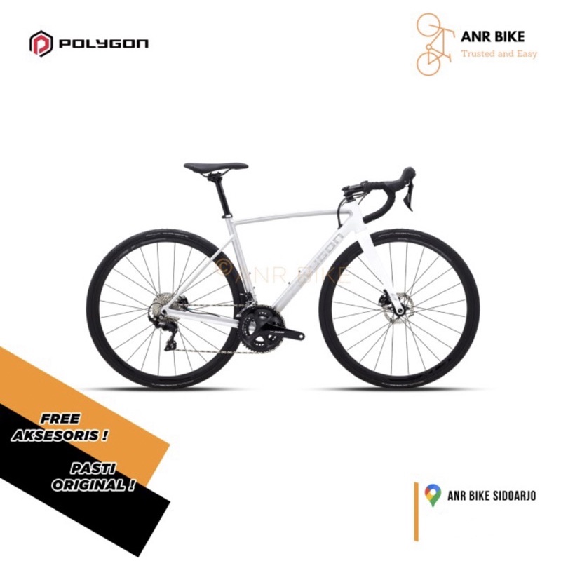 Polygon STRATTOS S5 Disc 2022 NEW Sepeda Balap Road Bike