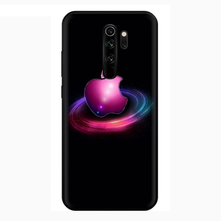 Casing Handphone Motif Logo Apple Untuk Xiaomi Redmi Note