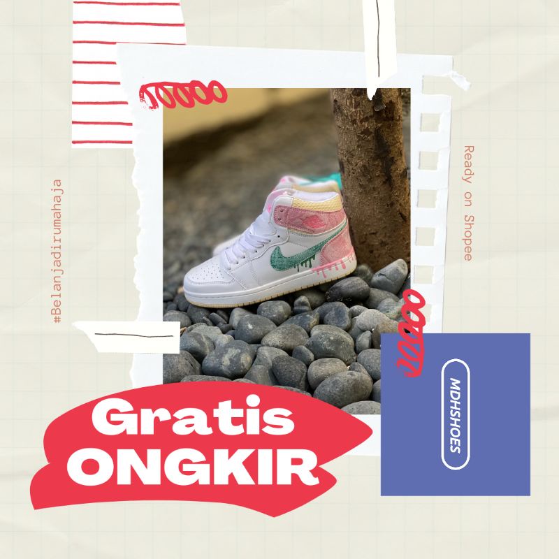 NIKE AIR JORDAN 1 HIGH ARCTIC (GRATIS BOX)