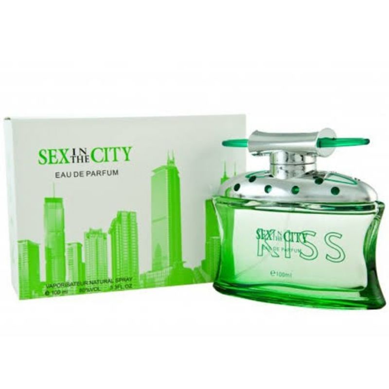 SEX IN THE CITY SEXY KISS EAU DE PARFUM VAPORISATEUR NATURAL SPRAY 100 ML PENGHARUM BADAN