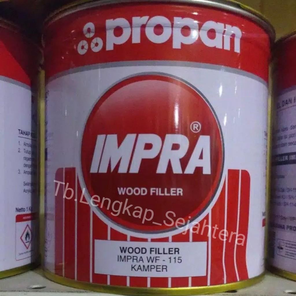 Jual Propan Impra Wood Filler 1 Kg Kamper Dempul Kayu Propan Shopee Indonesia 7832