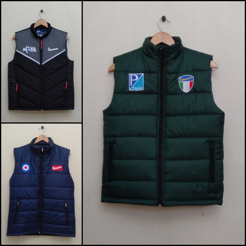 Rompi Motor / Rompi pria Keren / Rompi Vespa / Rompi Vest Peak Malka Bandung Cloth