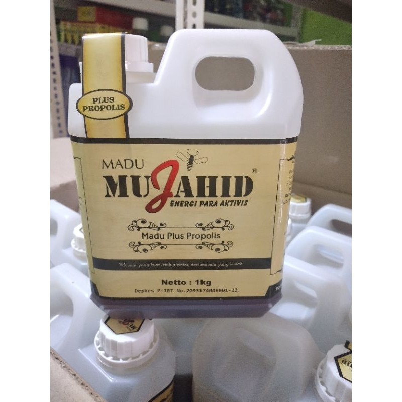 

MADU MUJAHID PLUS PROPOLIS 1 KG