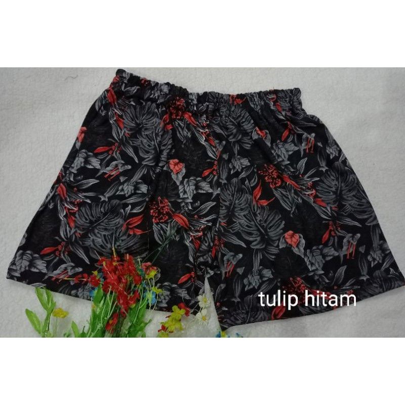 celana boxer tulip / celana kolor pria / celana pendek distro / celana boxer pria santai