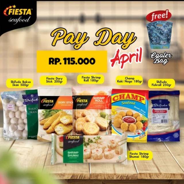 Distributor Paket Fiesta Seafood Februari 2019