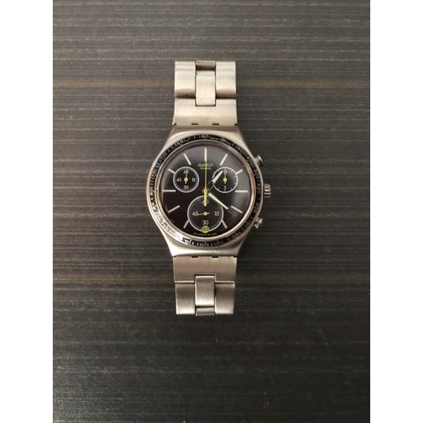 Bekas Second Preloved Swatch Jam Tangan Pria Original Fashion Swiss
