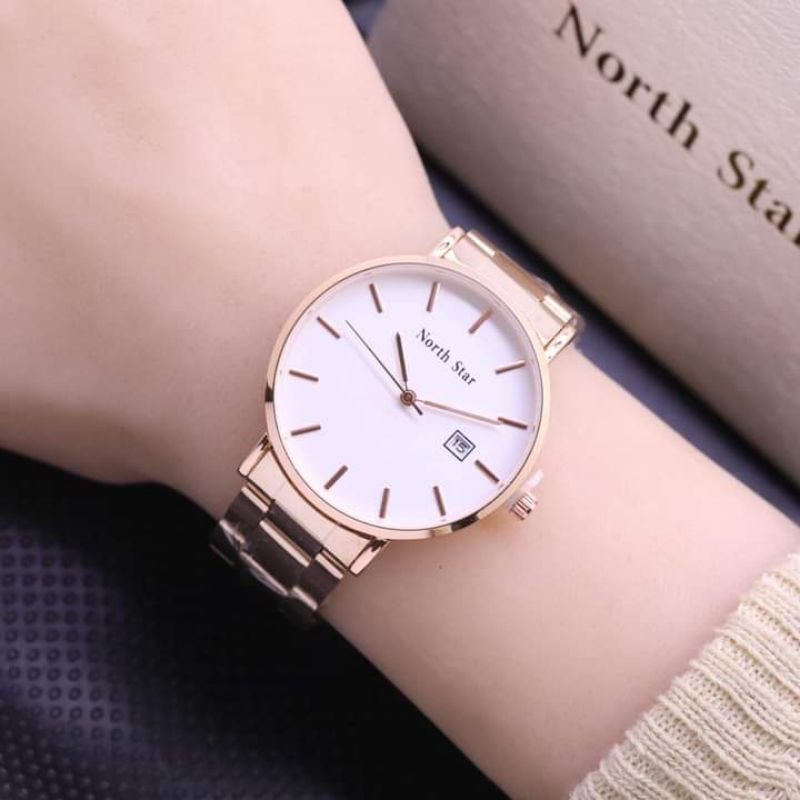 JAM TANGAN WANITA NORTH STAR ORIGINAL 4 CM