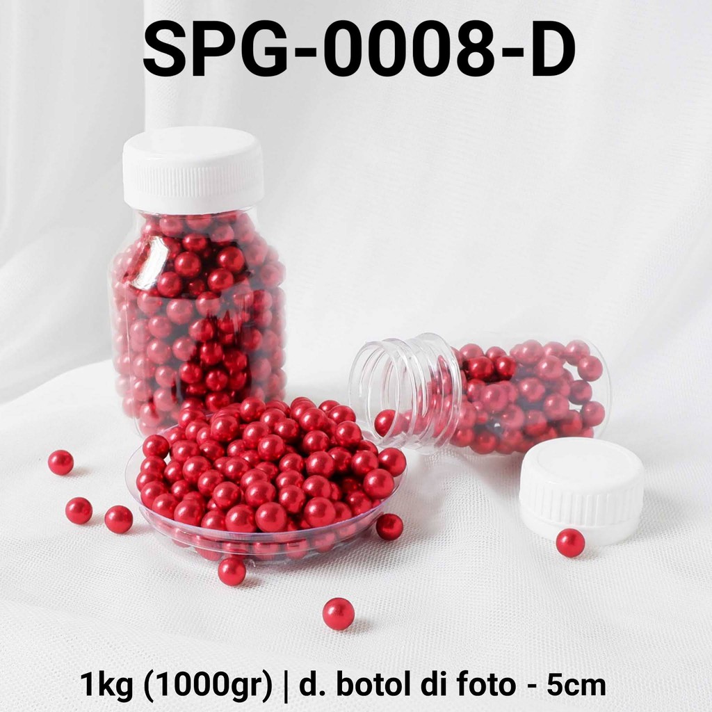 

SPG-0008-D Sprinkles sprinkle sprinkel 1kg 1 kg mutiara merah metalik yamama baking grosir murah sprinkles cake dekorasi mutiara trimit decoration story sprinklestory sprinklesstory sprinkle story yamama baking