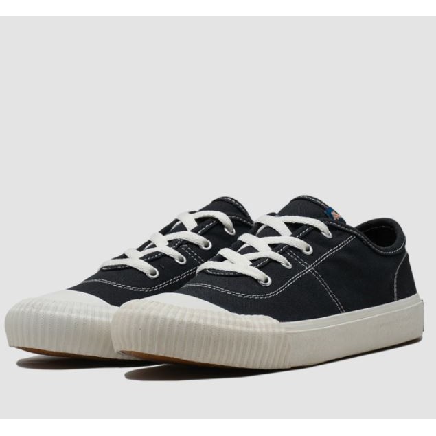 Sepatu Pria Sneakers - Brodo - Vulcan Low Classic Black WS