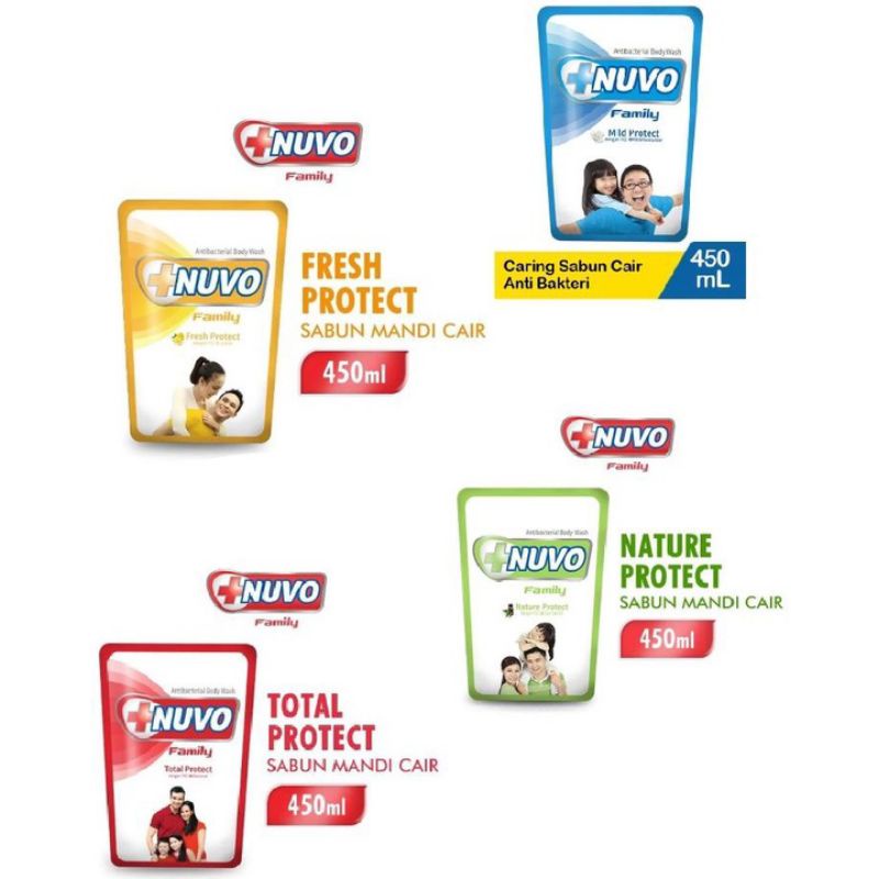 Nuvo sabun cair 450 ml