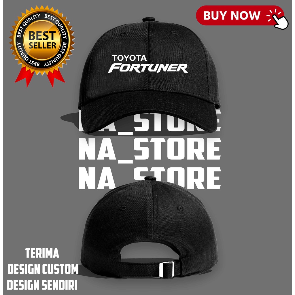 Topi Baseball TOYOTA FORTUNER keren BERKUALITAS  Pria Wanita