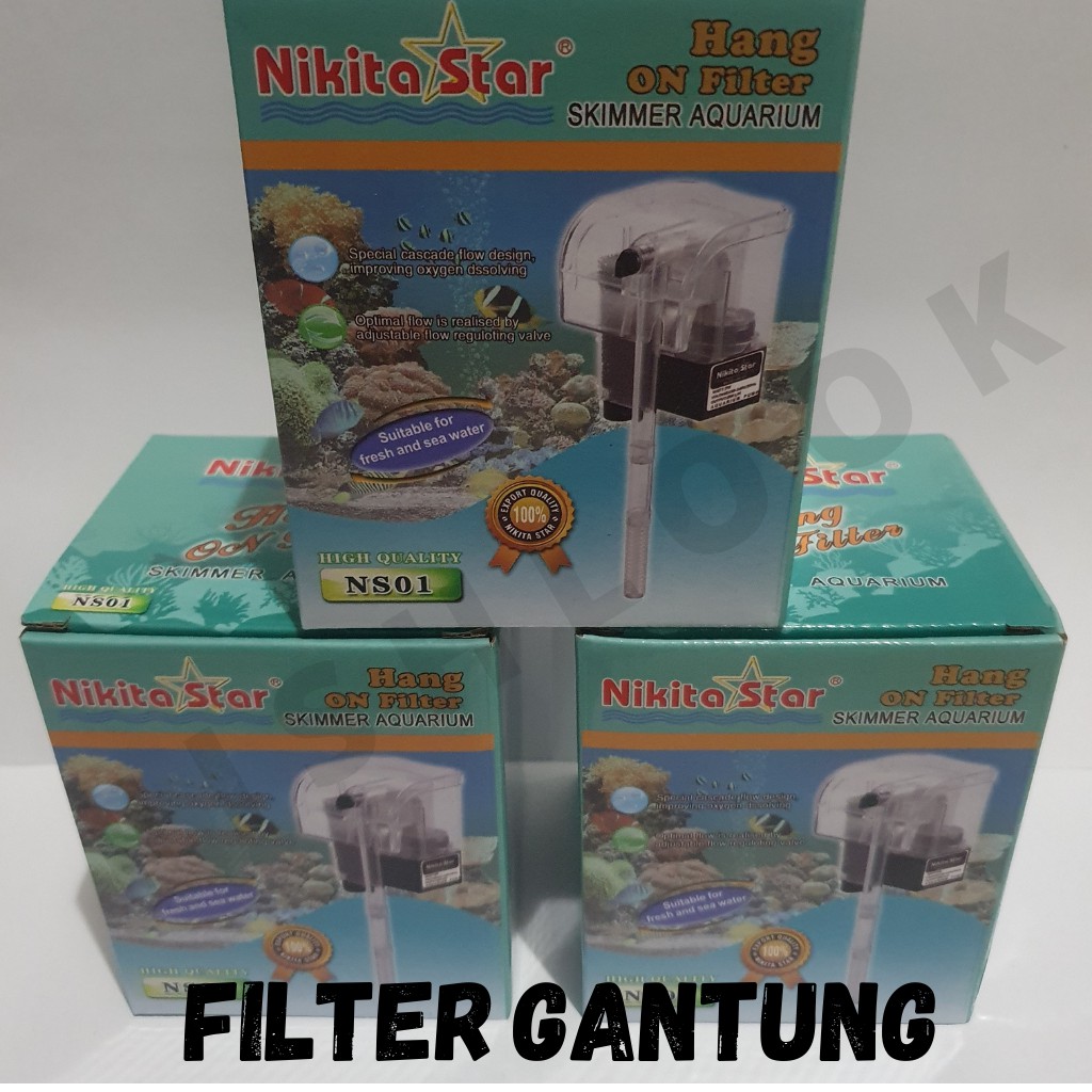 Filter Gantung Aquarium / Filter Gantung Aquascape NS 01