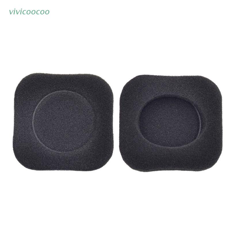 Vivi 2pcs Busa Bantalan Telinga Headphone Wireless Pengganti Untuk Logitech H150 / H130 / H250 / H151