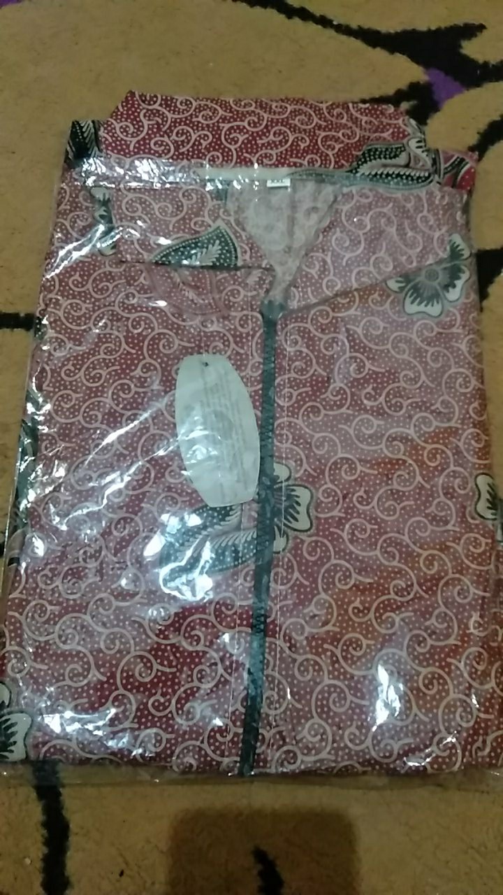 Baju Batik Couple Tunik Batik Motif Parang Bunga 3 Warna Sarimbit Batik Tunic Batik Pekalongan