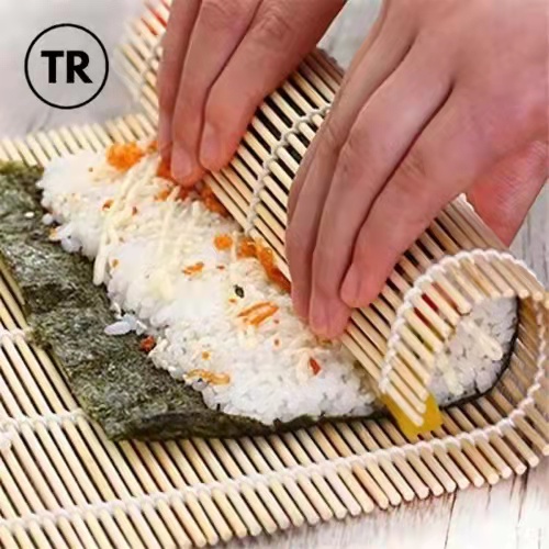 Gulungan Sushi, Sushi Roll Matt, Tikar Penggulung Sushi Bamboo Roll Matt / Sushi Roll Serbaguna