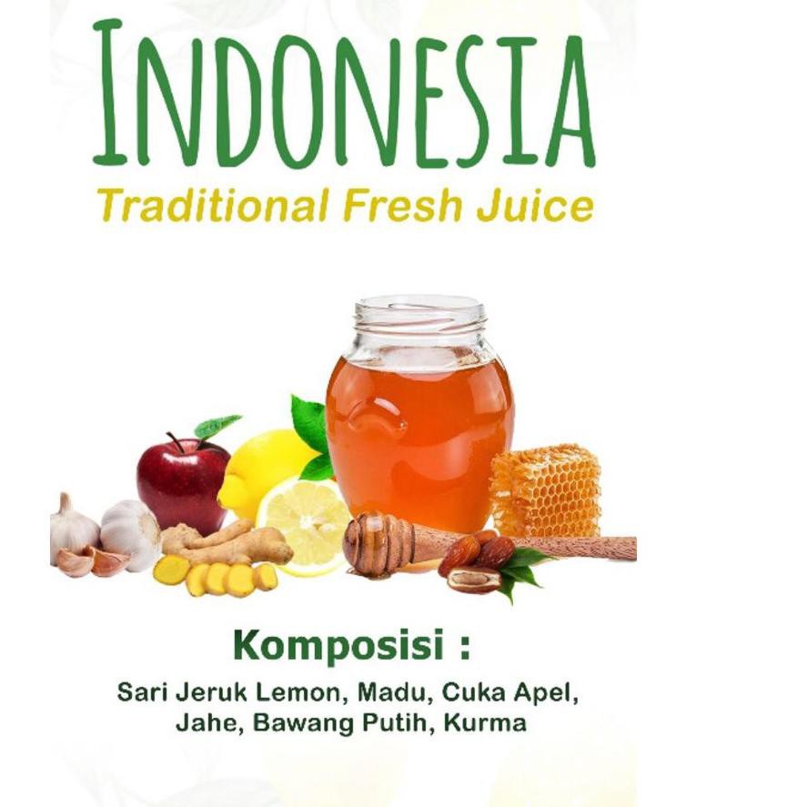 

[Original] Indonesia Traditional Juice (250ml) jus Diet ✈