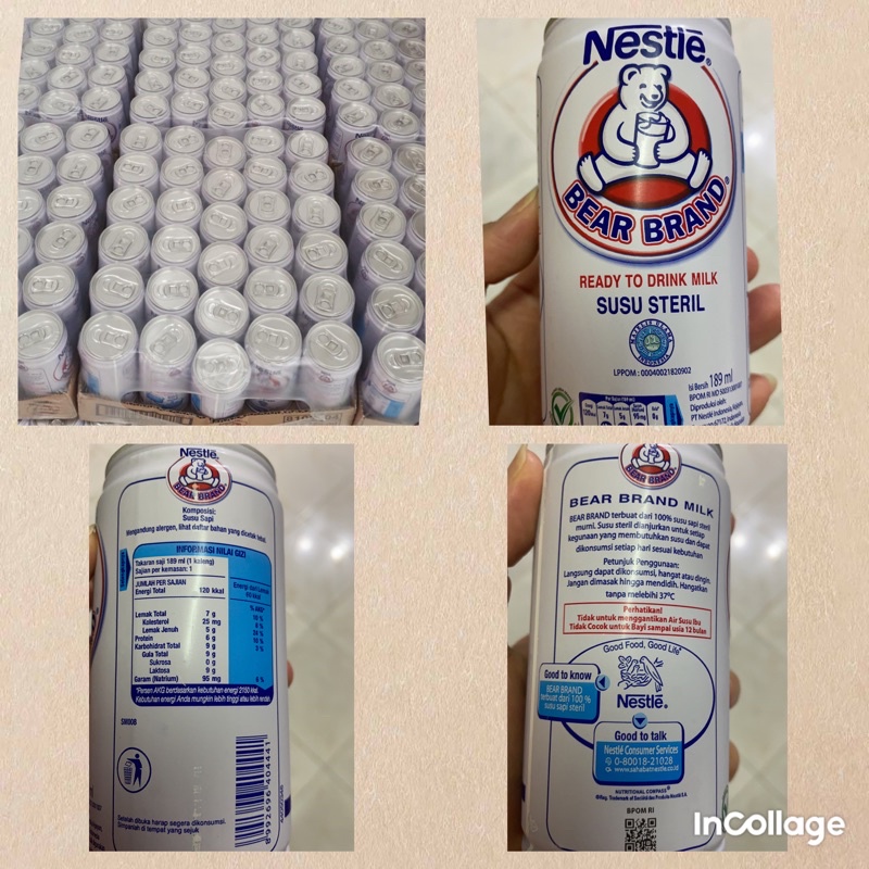 

bear brand milk susu