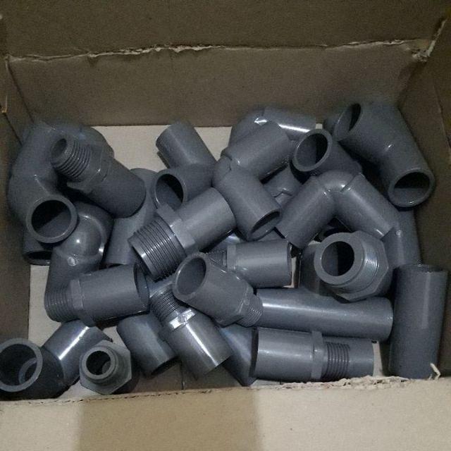 Socket Drat Luar Pvc Aw (rucika) D. 1 X 1/2 - Male Socket