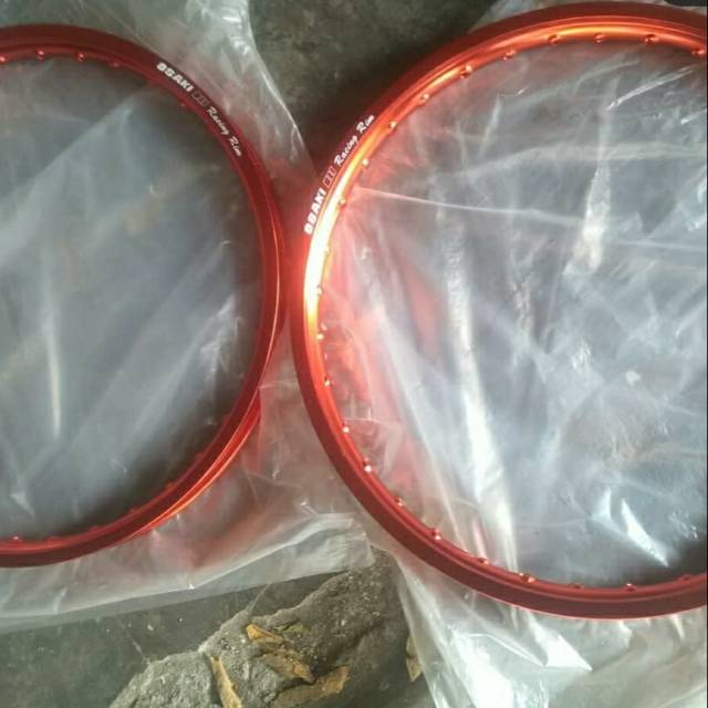 BIG PROMO PROMO VELG OSAKI SEPASANG 140/140 RING 17 ALUMUNIUM ORI THAILAND
