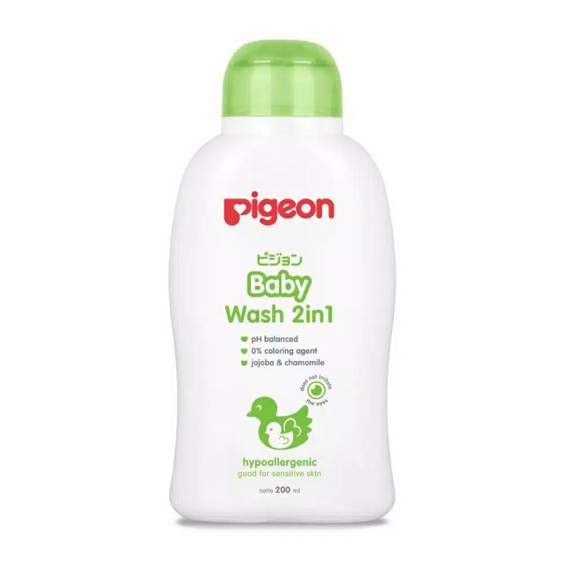 Pigeon Baby Wash 2in1 Sabun dan Shampoo